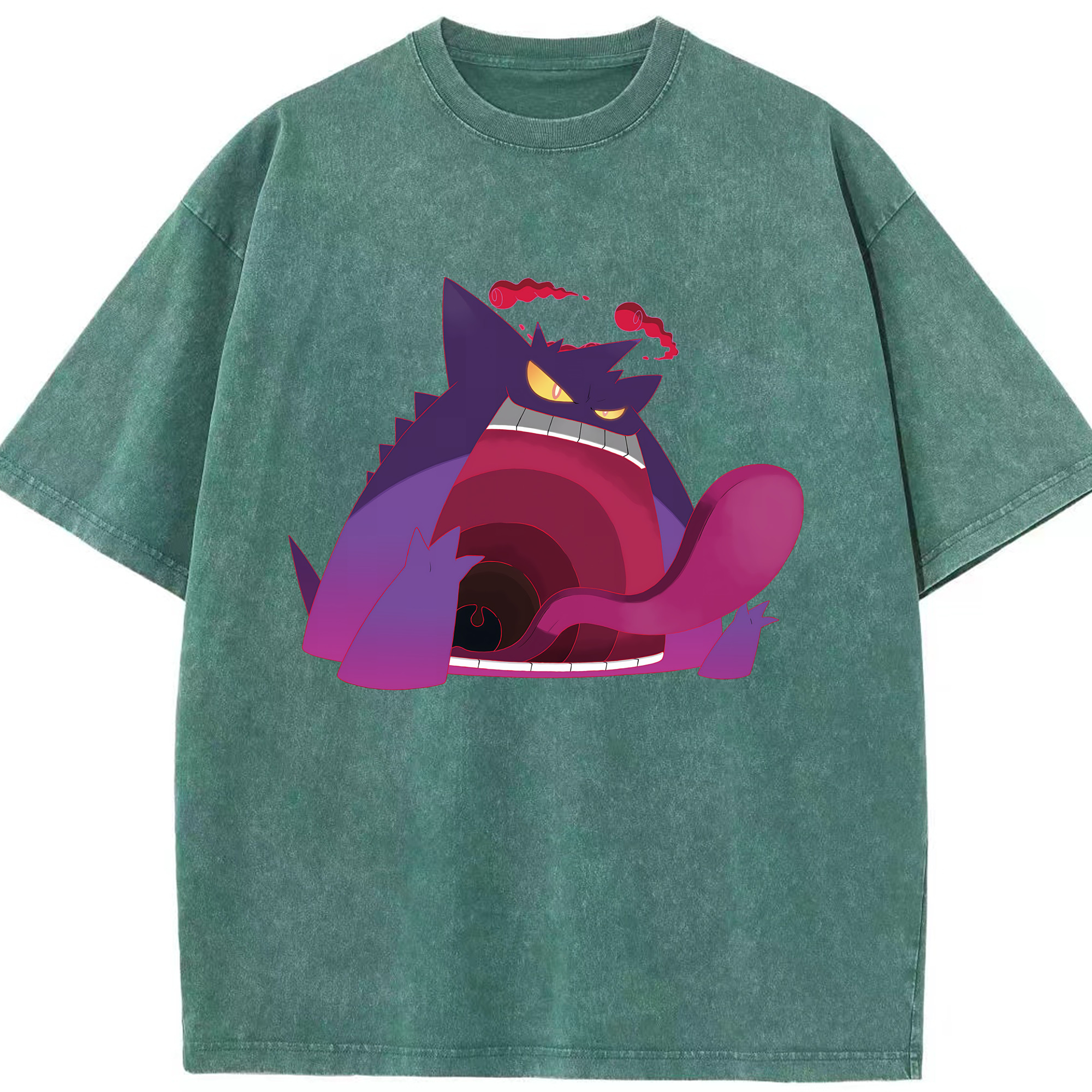 （画像用） ポケットモンスター Pokémon 綿100% ヴィンテージ風 半袖Tシャツ（フロントプリント）
